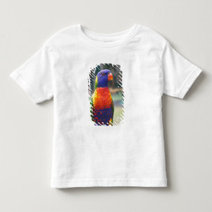 Regenbogenlori (Trichoglossus haematodus 2 Kleinkind T-shirt