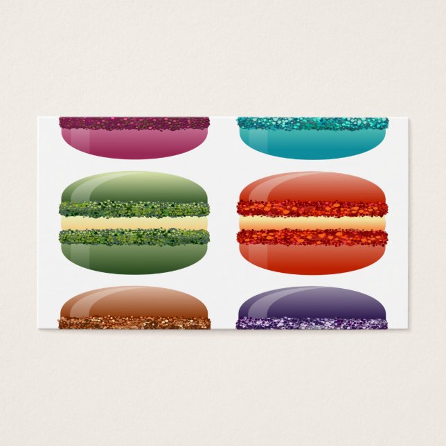 Regenbogenmacarons (Vorderseite)