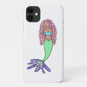 Regenbogenmeerjungfrau rosa blau lila grün schwarz Case-Mate iPhone hülle