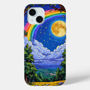 Regenbogenmond Case-Mate iPhone Hülle