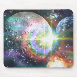Regenbogenmond Mousepad