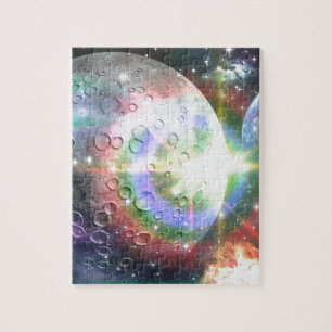 Regenbogenmond Puzzle