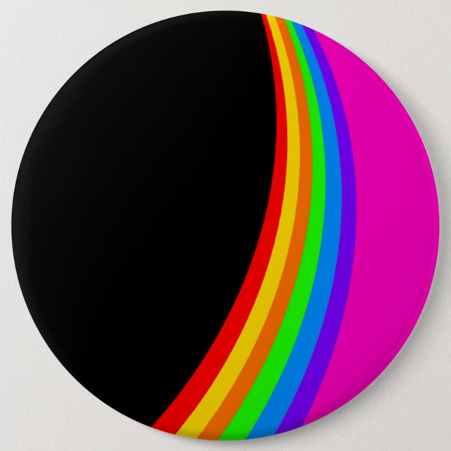 REGENBOGENMUSTER BUTTON (Vorderseite)
