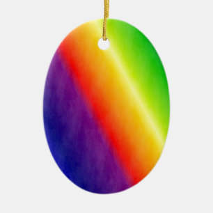 Regenbogenmuster Keramikornament