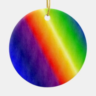 Regenbogenmuster Keramikornament