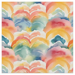 Regenbogenmuster Stoff