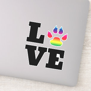 Regenbogenpflaster Aufkleber