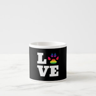 Regenbogenpflaster Espressotasse