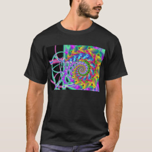 Regenbogenphoenix-Spirale T-Shirt