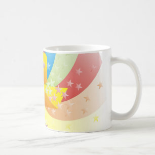 Regenbogenpinwheel-Tasse Tasse