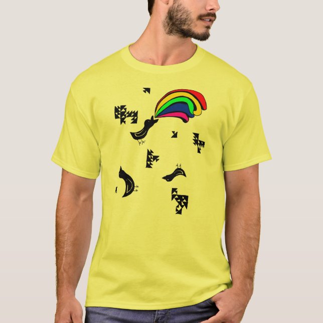 Regenbogenpuppe T-Shirt (Vorderseite)