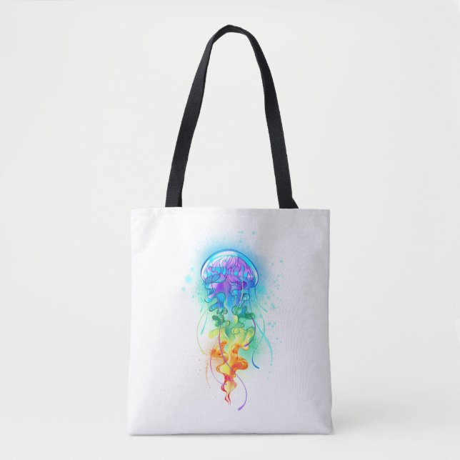 Regenbogenqualle (Vorderseite)