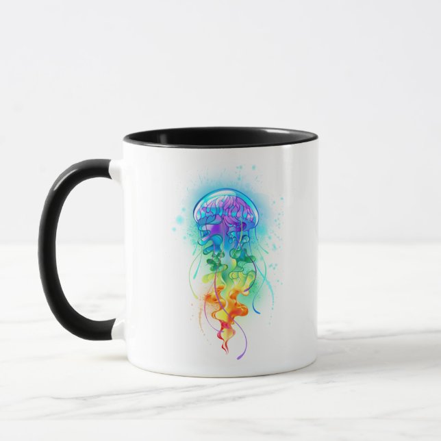 Regenbogenqualle Tasse (Links)