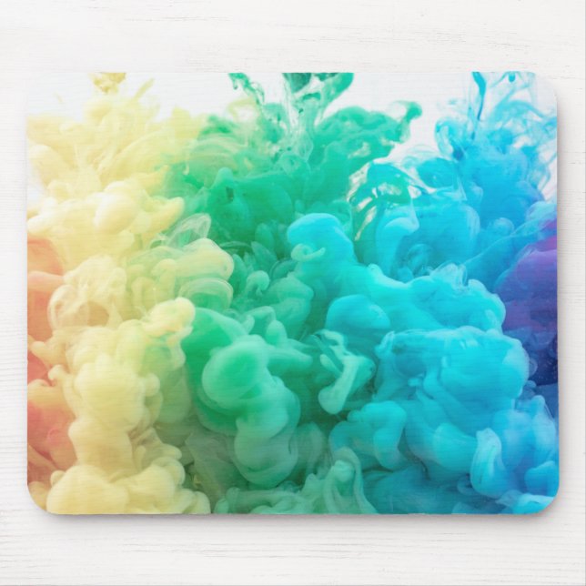 Regenbogenrauche Mousepad (Vorne)