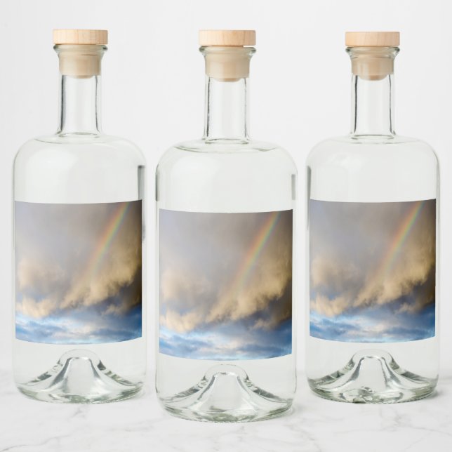 Regenbogenrebellion Alkoholflaschenetikett (Flaschen)