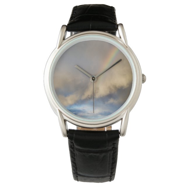 Regenbogenrebellion Armbanduhr (Vorderseite)