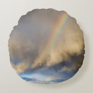 Regenbogenrebellion Rundes Kissen