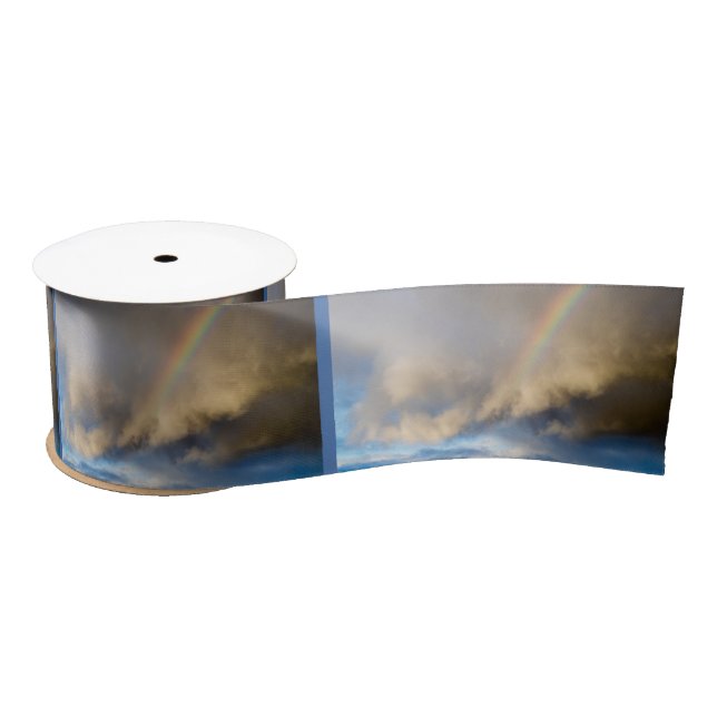 Regenbogenrebellische Satinband (Spule)