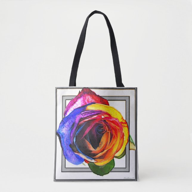 Regenbogenrose   (Vorderseite)
