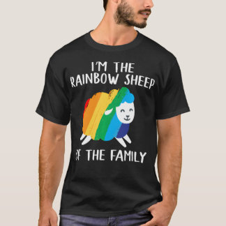 Regenbogenschaf Queer Lesbisch Gay Csd Pride Party T-Shirt