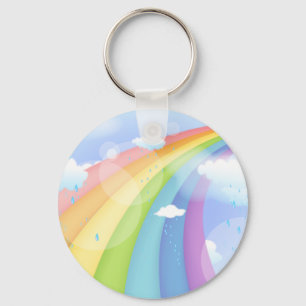 Regenbogenschauer Schlüsselanhänger