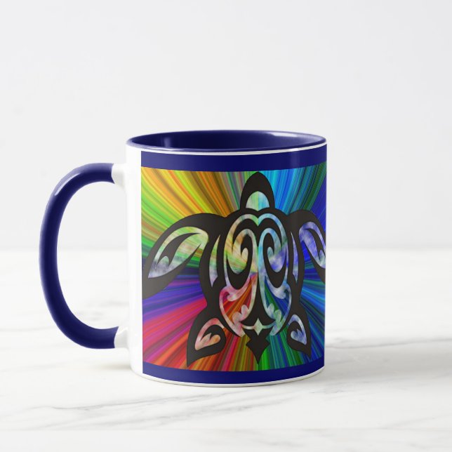 Regenbogenschildkröte Tasse (Links)