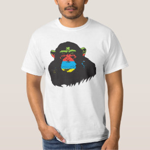 Regenbogenschimpanse T-Shirt