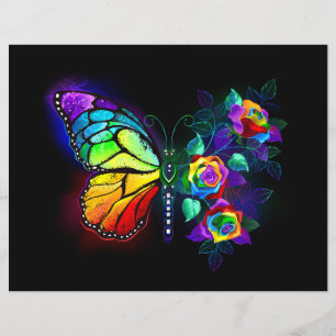 Regenbogenschmetterling Flyer