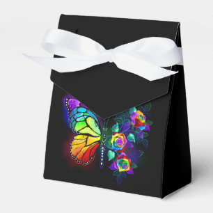 Regenbogenschmetterling Geschenkschachtel