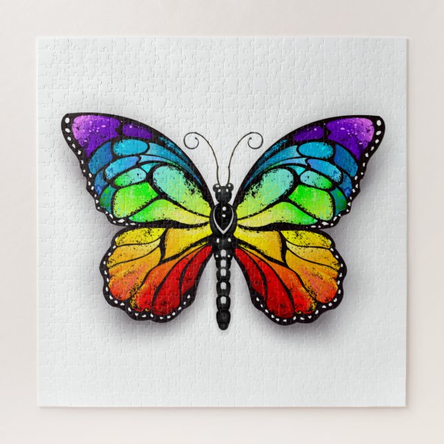 Regenbogenschmetterling Monarch Puzzle (Vertikal)