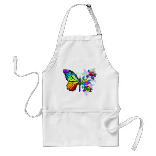 Regenbogenschmetterling Schürze