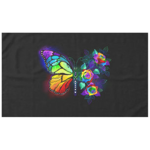 Regenbogenschmetterling Tischdecke