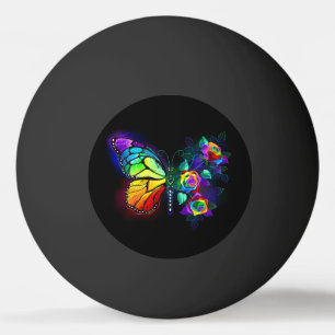 Regenbogenschmetterling Tischtennisball
