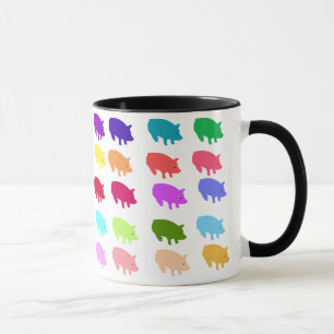 Regenbogenschweine Tasse