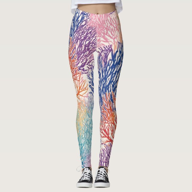 Regenbogensee Fangarten - Legende Leggings (Vorderseite)