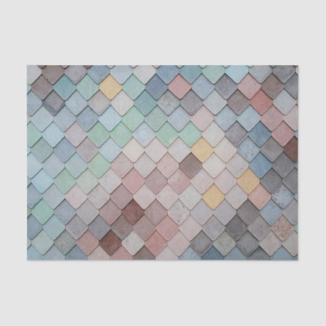 Regenbogenskala Seidenpapier (Vorderseite)