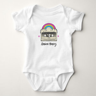 Regenbogenspeicher Baby Strampler