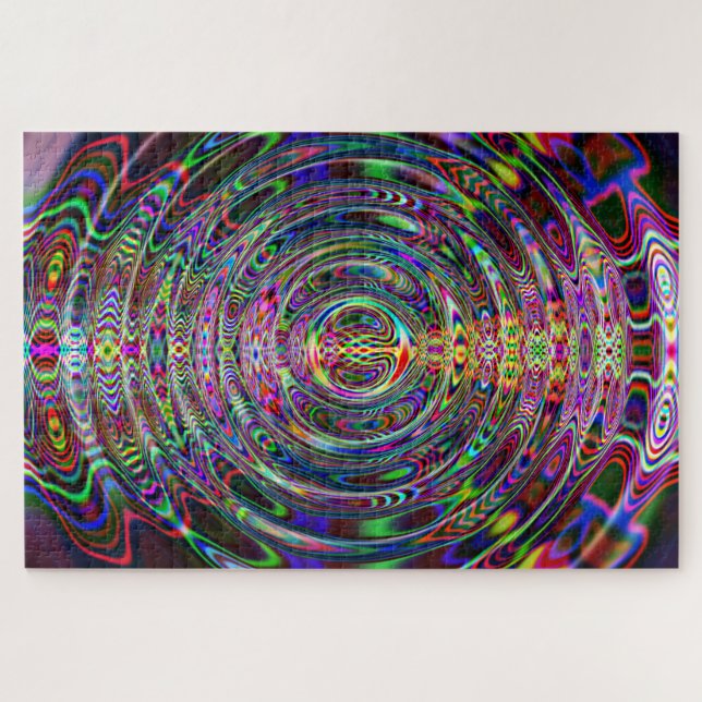 Regenbogenspinner Puzzle (Horizontal)
