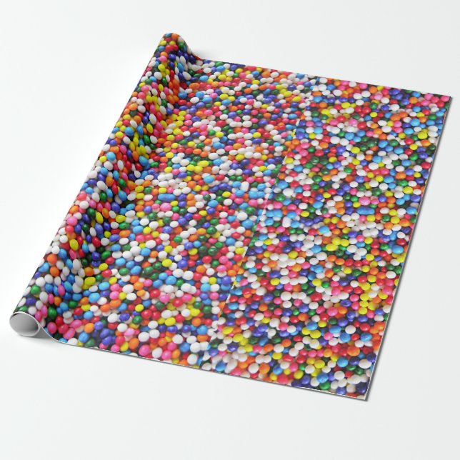 Regenbogensprinkles Geschenkpapier (Ungerollt)