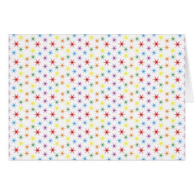 Regenbogenstars (Vorderseite (Horizontal))