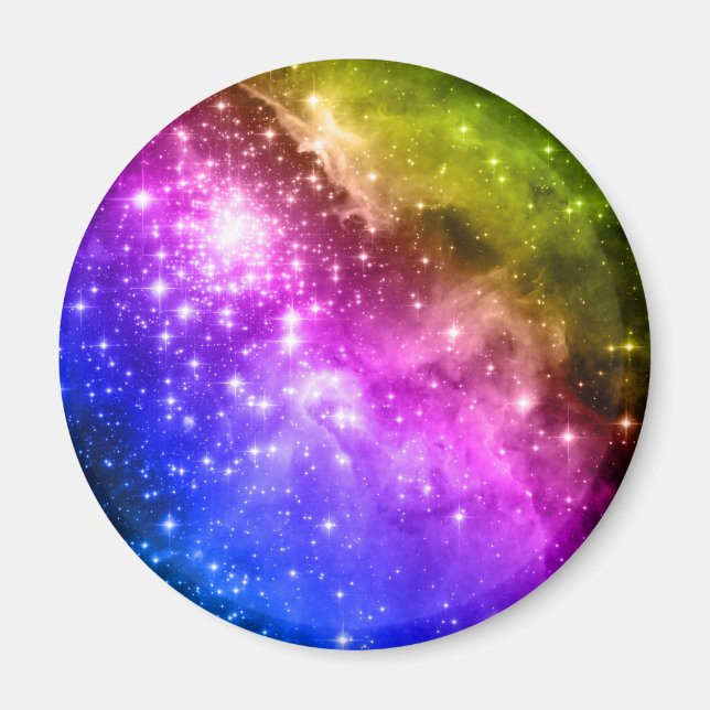 Regenbogenstars Magnet (Vorne)