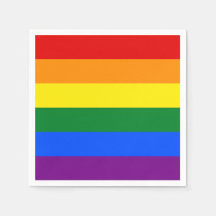 Regenbogenstolz Serviette
