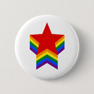 Regenbogenstolz spielt Knopf die Hauptrolle Button
