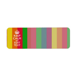 Regenbogenstreifen Behielt ruhig und Ihr Text wurd