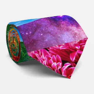 Regenbogenstreifen - Collage Krawatte