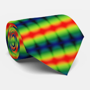 Regenbogenstreifen Krawatte