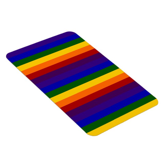 Regenbogenstreifen Magnet (Rechte Seite)