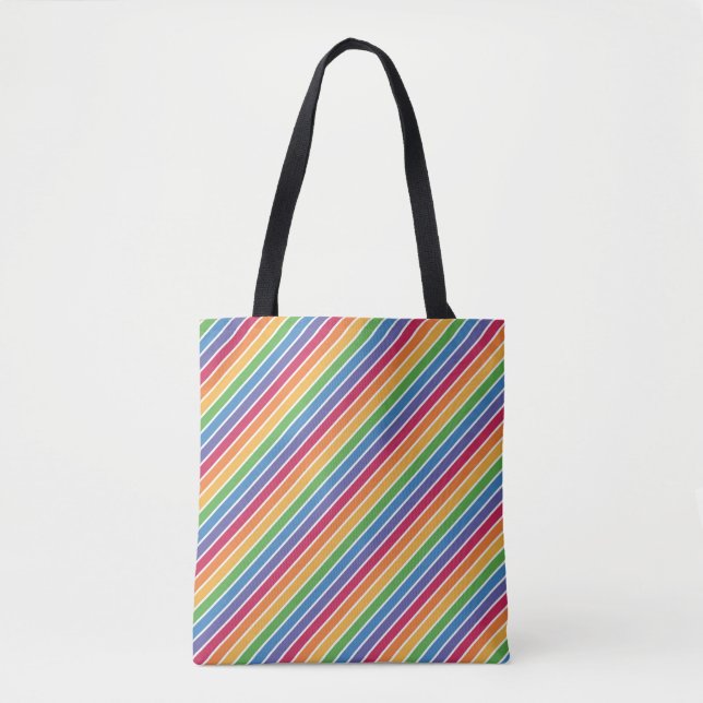 Regenbogenstreifen Muster (Vorderseite)