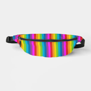 Regenbogenstreifen-Muster Bauchtasche