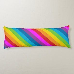 Regenbogenstreifen Seitenschläferkissen